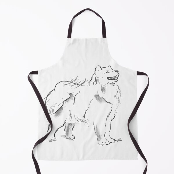 Item preview, Samoyed Drawing designed and sold by douglasrickard.