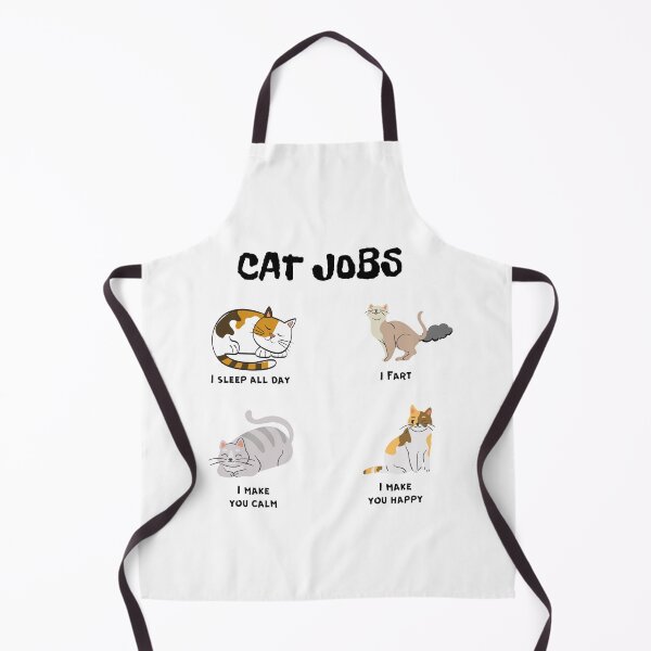 Item preview, Cat Jobs funny design designed and sold by Aedrikan.