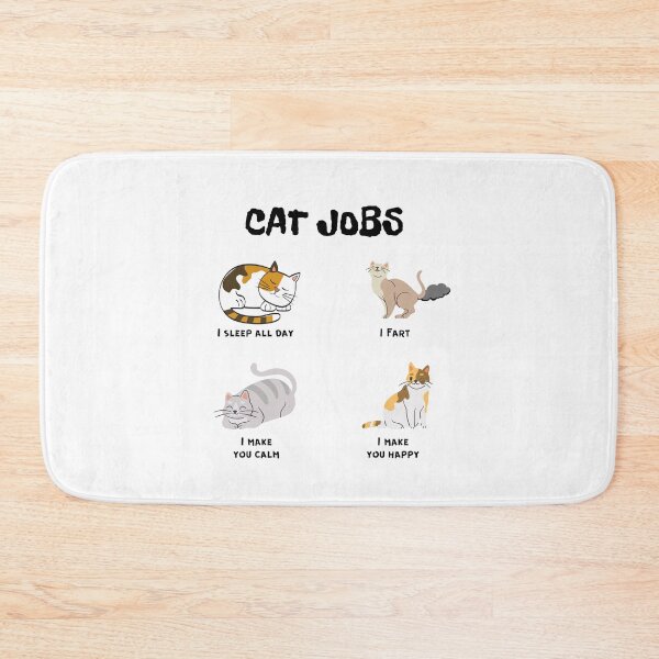 Item preview, Cat Jobs funny design designed and sold by Aedrikan.
