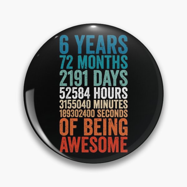 Item preview, 6th year anniversary gift, 6th wedding anniversary, kids birthday gift, gift 6 year old boy, gift 6 year old designed and sold by T-DESIGNEDZ.