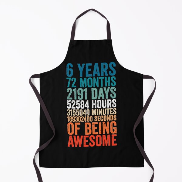 Item preview, 6th year anniversary gift, 6th wedding anniversary, kids birthday gift, gift 6 year old boy, gift 6 year old designed and sold by T-DESIGNEDZ.