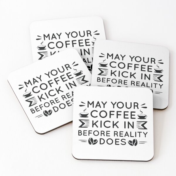 Item preview, May Your Coffee Kick In designed and sold by cherrific.