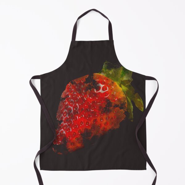 Item preview, Strawberry with watercolor texture. designed and sold by WayProgress.