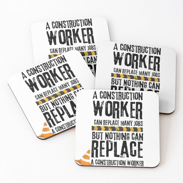Item preview, construction worker saying designed and sold by Aedrikan.