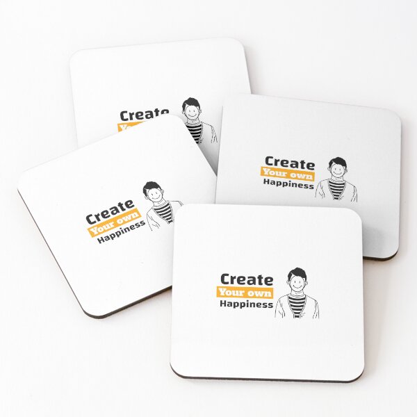 Item preview, Create Your Own Happiness - Orange Color designed and sold by ArtYoto.