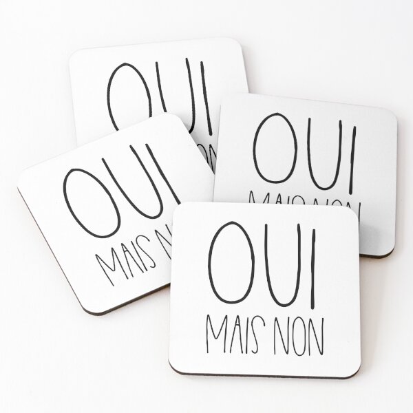 Item preview, Oui mais non designed and sold by TheLemonBox.
