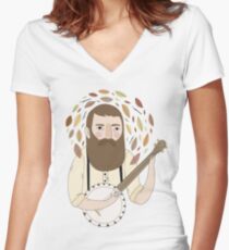 Banjo Women's Fitted V-Neck T-Shirt