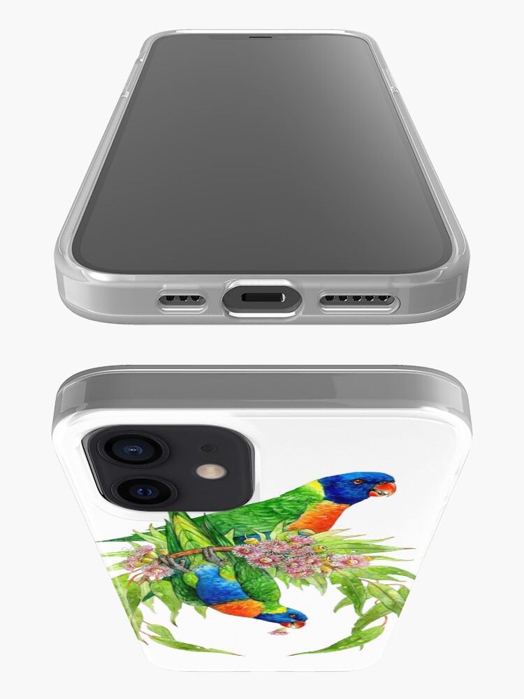 Alternate view of Rainbow Lorikeets iPhone Case & Cover