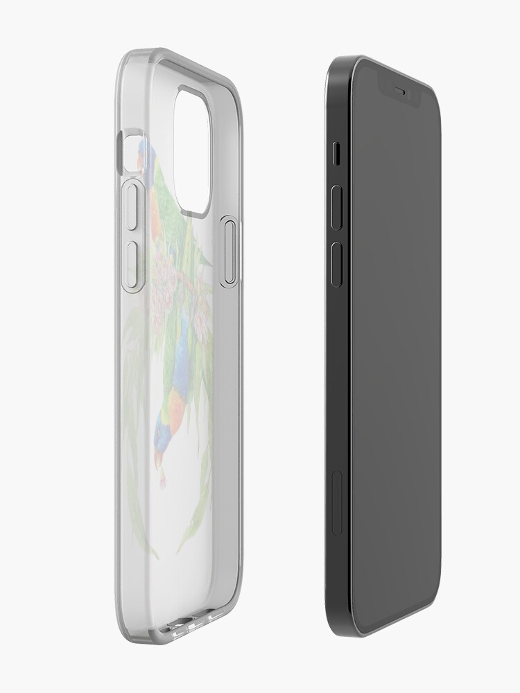 Alternate view of Rainbow Lorikeets iPhone Case & Cover