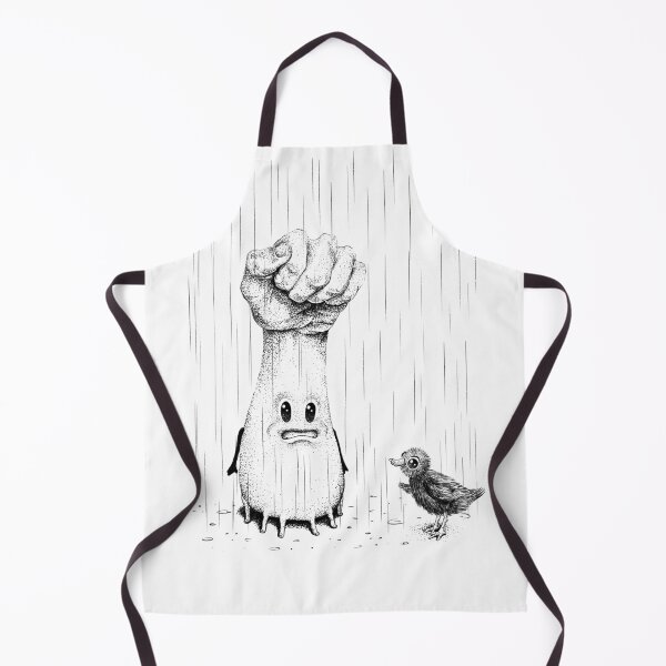 Item preview, Root Veg in the Rain, with a Duckling designed and sold by TheDepsDoodles.