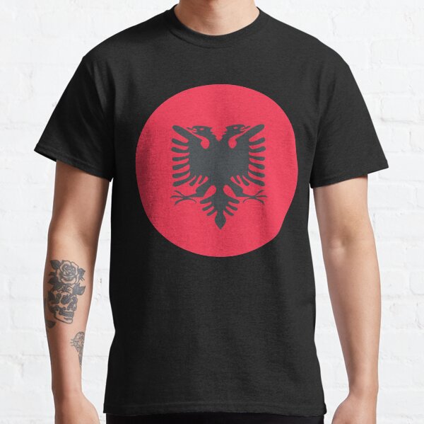 ALBANIEN T-SHIRT ALBANIA SHQIPËRIA GESCHENK ADLER FLAGGE SHIRT TIRANA KOSOVO