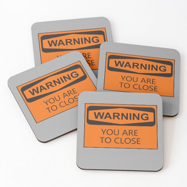 Item preview, Warning, you are to close designed and sold by lemieux20066.