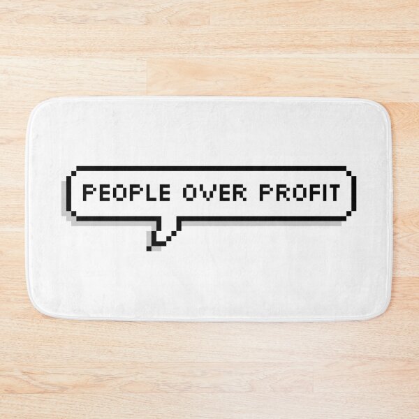Item preview, People Over Profit designed and sold by Sour Soul.
