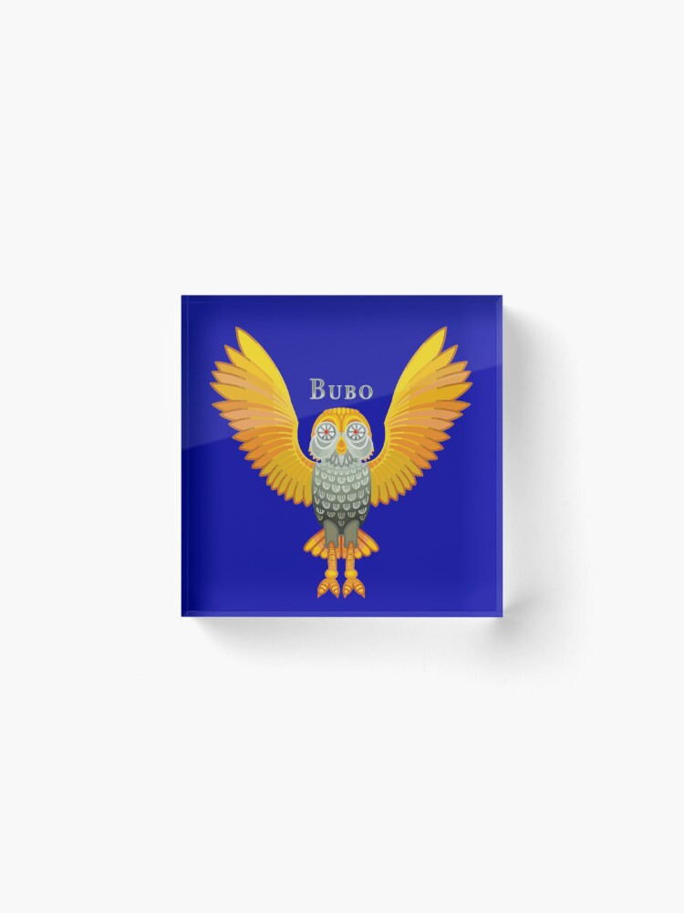 Bubo Sticker for Sale by Tully Simmonds