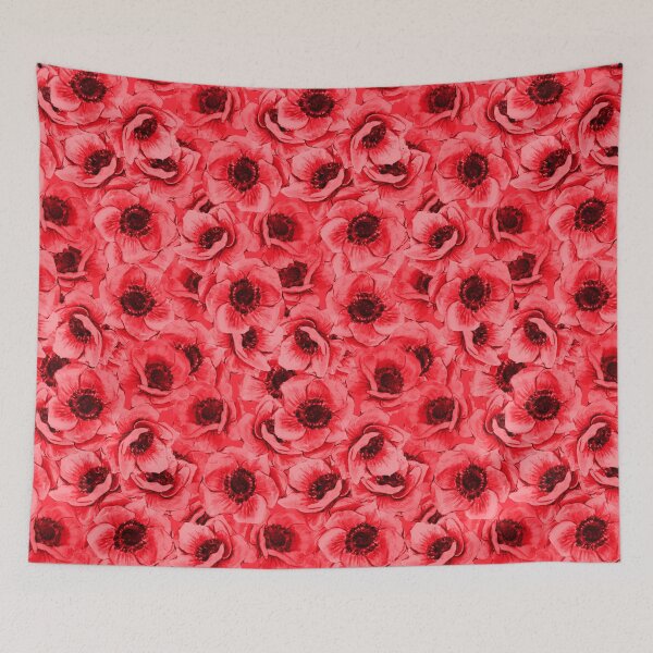 Item preview, red flowers designed and sold by cemreyigitsahin.