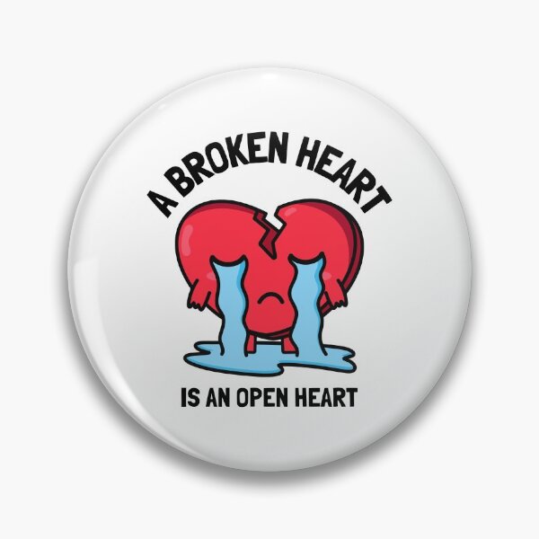 Item preview, A Broken Heart is an Open Heart designed and sold by DomGDesign.