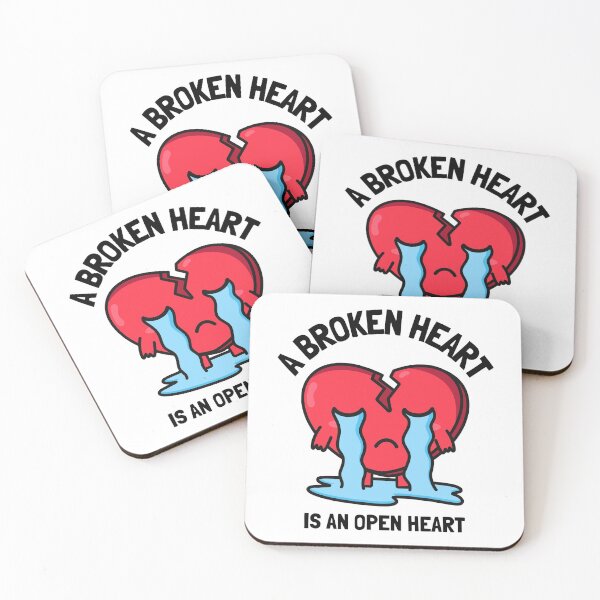 Item preview, A Broken Heart is an Open Heart designed and sold by DomGDesign.