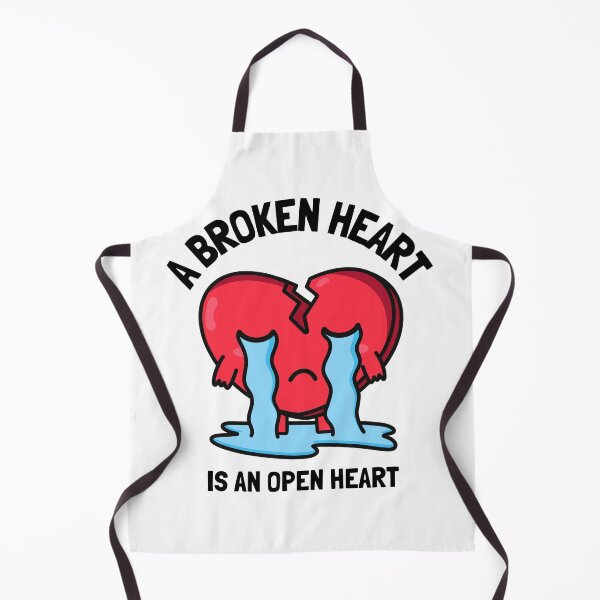 Item preview, A Broken Heart is an Open Heart designed and sold by DomGDesign.