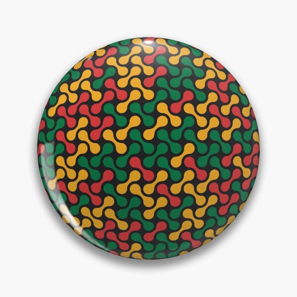 Item preview, Metaballs Pattern Sphere (Rasta Colours) designed and sold by John Uttley.