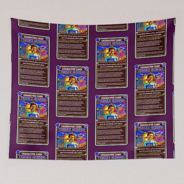 Item preview, Terence McKenna Character Card. designed and sold by SimplerrrHQ.