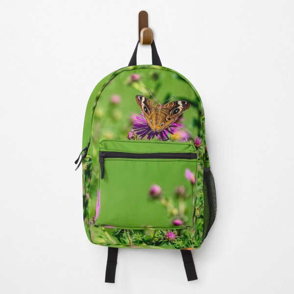 Item preview, Common Buckeye On Purple Aster designed and sold by mljdwhite.