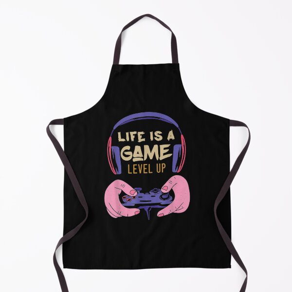 Item preview, Life Is A Game Level Up Inspirational Quote Gamer designed and sold by saigeorion.