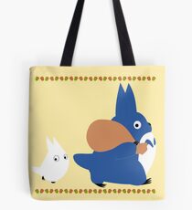 Bolsa de tela chuu y chibi totoro