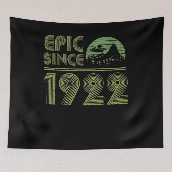 Item preview, Birthday 365 Epic Since 1922 Birthday Gift Retro Style  designed and sold by saigeorion.