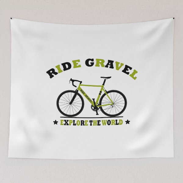 Item preview, Gravel Bike Ride Gravel Explore The World Road Cyclist Cyclocross  designed and sold by grinta2021.