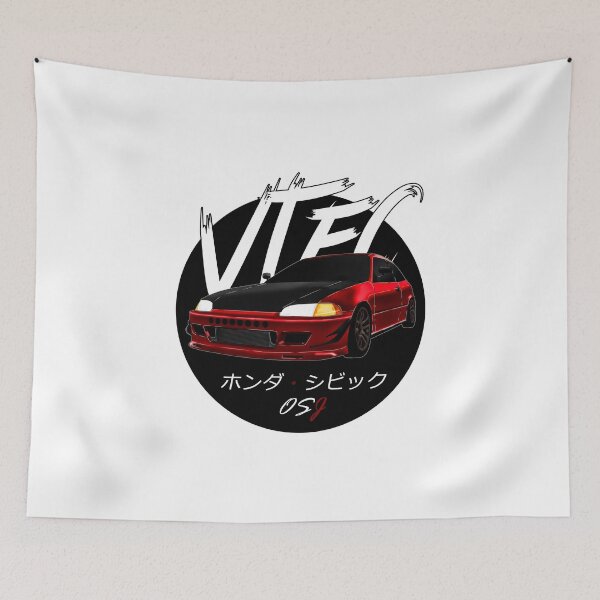 Item preview, JDM EG Red designed and sold by oldschooljdm.