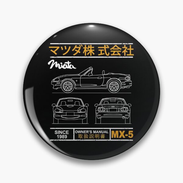 Item preview, Blueprint of the MX-5 Miata designed and sold by rogue-design.