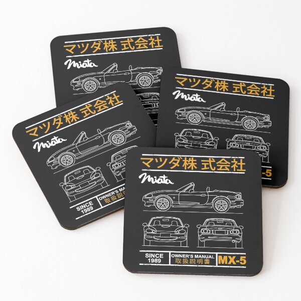 Item preview, Blueprint of the MX-5 Miata designed and sold by rogue-design.