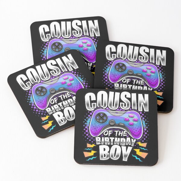 Item preview, Cousin Of The Birthday Boy Matching Video Gamer Party  designed and sold by saigeorion.