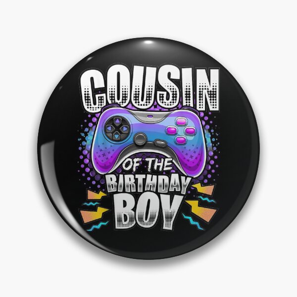 Item preview, Cousin Of The Birthday Boy Matching Video Gamer Party  designed and sold by saigeorion.