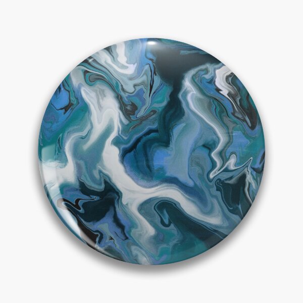 Item preview, Blue Marble Texture Pattern designed and sold by Artsychoke.