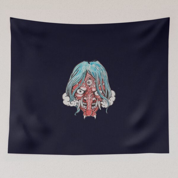 Item preview, red tengu oni designed and sold by krivpato.