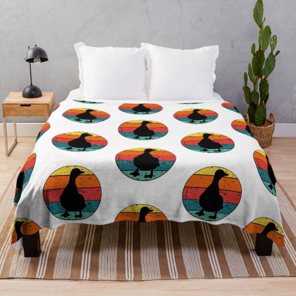 Item preview, Duck Lover Owner Retro Vintage Sunset designed and sold by gillys.