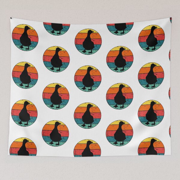 Item preview, Duck Lover Owner Retro Vintage Sunset designed and sold by gillys.