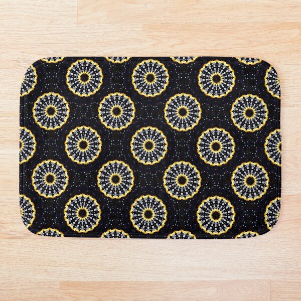 "Intergalactic Adventures" challenge kaleidoscope Bath Mat