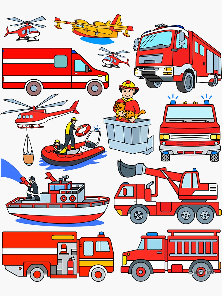 Fire Trucks For Kids