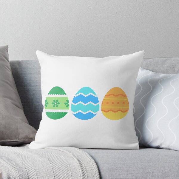Item preview, colourful Easter egg design (green, blue and orange) designed and sold by Pineapple-Shop.