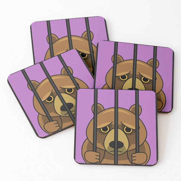 Item preview, Bear in jail designed and sold by yompang.