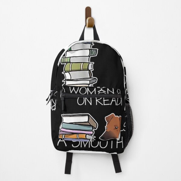 Item preview, A Woman Cannot Survive On Reading Alone Smooth Fox Terrier designed and sold by saigeorion.