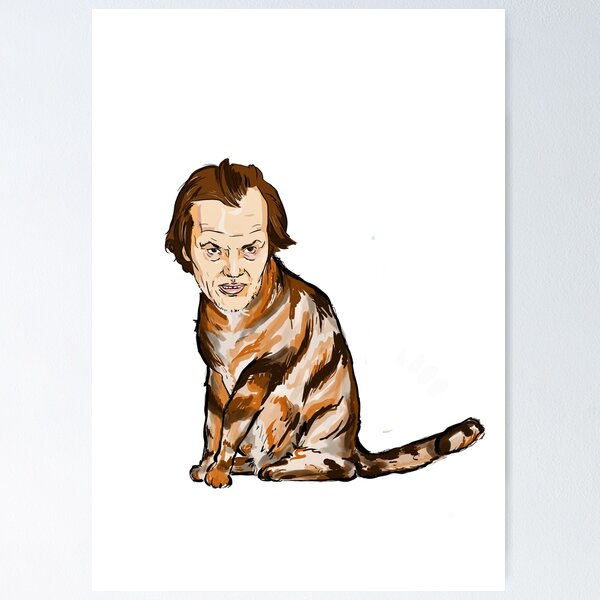 Item preview, Gato nicholson designed and sold by manfacedcat.