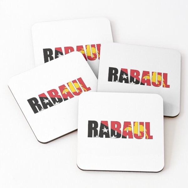 Item preview, Rabaul with Papua New Guinea Flag designed and sold by PNG-pikinini.