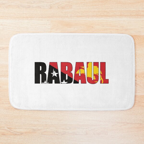 Item preview, Rabaul with Papua New Guinea Flag designed and sold by PNG-pikinini.