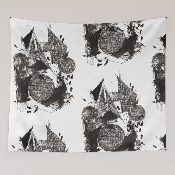 Item preview, Monochrome Architecture 004 designed and sold by dana-krystle.