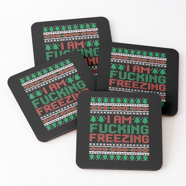 Item preview, I Am Freezing Sarcastic Christmas Holiday Festive Pun  designed and sold by saigeorion.