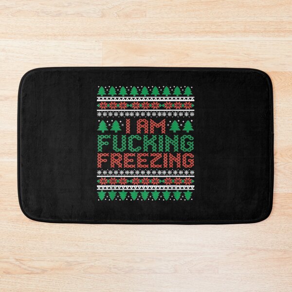 Item preview, I Am Freezing Sarcastic Christmas Holiday Festive Pun  designed and sold by saigeorion.