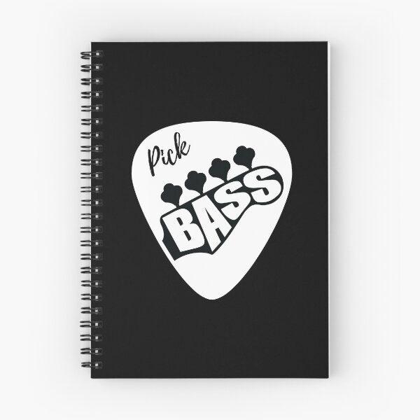Item preview, Pick Bass Guitar Dark Theme designed and sold by nightsworthy.